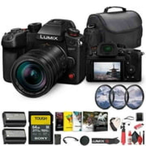 Panasonic Lumix GH7 Mirrorless Micro Four Thirds Camera with 12-60mm f/2.8-4 Lens Bundle Panasonic
