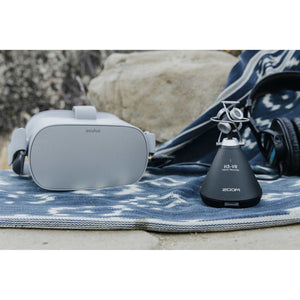 Zoom H3-VR Handy Audio Recorder with Built-In Ambisonics Mic Array, Bundle