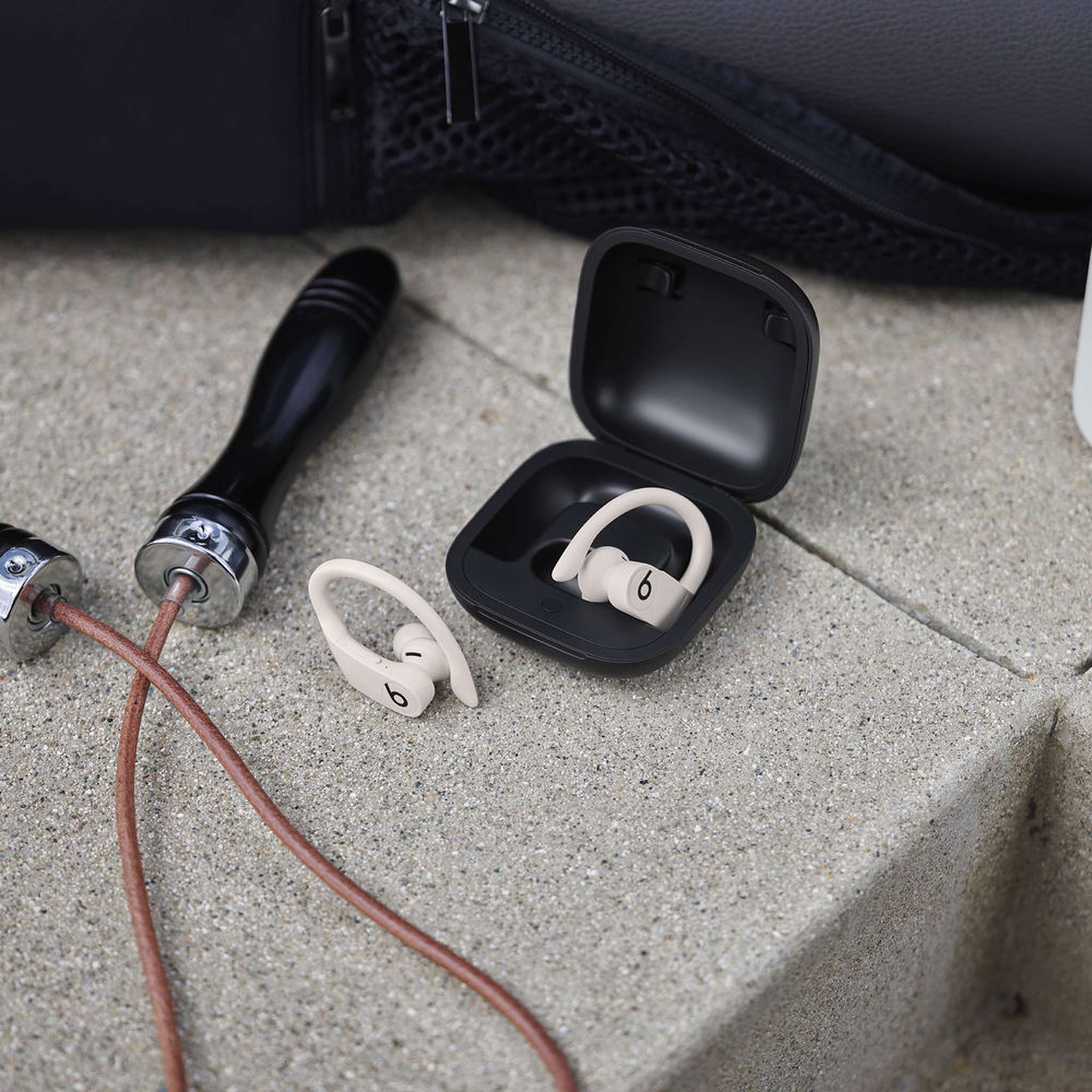 Powerbeats Pro In-Ear Wireless Headphones Ivory Bundle With Accessories Beats