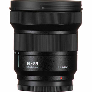 Panasonic LUMIX S Series Camera Lens, 14-28mm F4-5.6 Ultra Wide-Angle Zoom Lens with Macro Capability, S-R1428 Panasonic