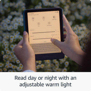Kindle Paperwhite 16 GB with new 7" glare-free display and weeks of battery life – Jade + More Kindle