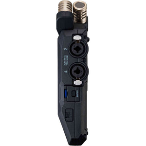 Zoom ZH6E H6essential Handy Recorder 6 Tracks & 32-Bit Float Recording Bundle Zoom