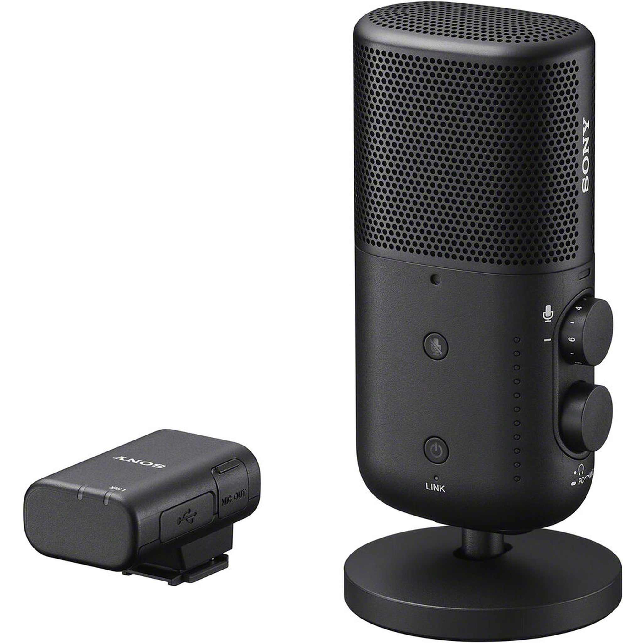 Sony ECM-S1 Wireless Streaming Microphone | Multi-Interface Shoe + More