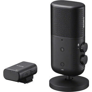 Sony ECM-S1 Wireless Streaming Microphone | Multi-Interface Shoe + More