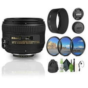Nikon AF-S NIKKOR 50mm f/1.4G Auto Focus Lens 2180 Bundle Nikon