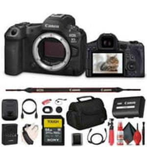 Canon - EOS R5 Mark II Mirrorless Camera, 45MP, Full-Frame Hybrid Camera, 8K Video Bundle Canon