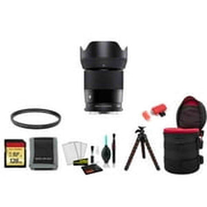 Sigma 23mm f/1.4 DC DN Contemporary Lens Leica L with Memory Card SIGMA