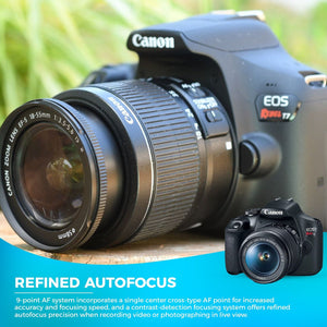 EOS Rebel T7 18-55mm f/3.5-5.6 is II Kit -International Model Canon