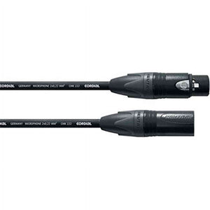 CORDIAL High-Performance Premium Balanced Microphone Cable; 33ft. CORDIAL