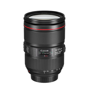 Canon 1380C002-cr EF 24-105mm f/4L is II USM Lens Renewed , Black - Reconditioned Canon