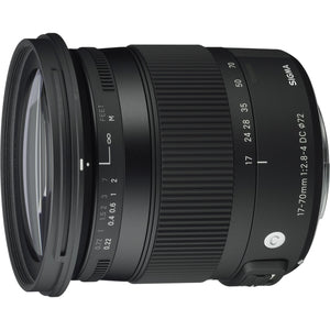 Sigma 17-70mm F2.8-4 Contemporary DC Macro OS HSM Lens for Nikon - Used SIGMA