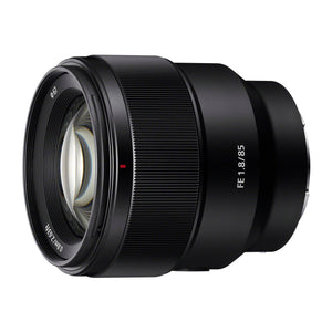 Sony SEL85F18 85mm F/1.8-22 Medium-Telephoto Fixed Prime Camera Lens, Black - Refurbished - Used Sony