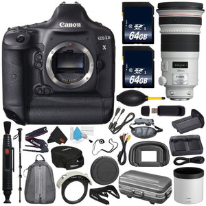 Canon EOS-1D X DSLR Camera International Version No Warranty + Canon EF 300mm f/2.8L is II USM Lens + Canon