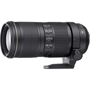 Nikon AF-S 70-200mm f/4G ED VR Telephoto Lens 2202 Intl Model Bundle Nikon