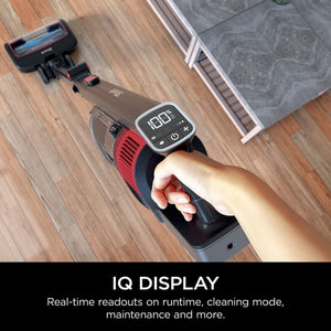 Shark Cordless Vertex Pro Lightweight Cordless Stick Vacuum with DuoClean PowerFins, HEPA Fitler, Anti-Allergen Complete Seal, LED Headlights, For Carpets & Hardfloors, Red, IZ662H Shark