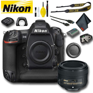 Nikon D5 DSLR Camera Dual XQD Slots International Model Basic Bundle Nikon