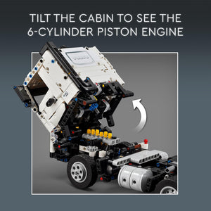 LEGO Technic Volvo FMX Truck & EC230 Electric Excavator Building Toy, Volvo Truck Toy with 2 Model Vehicles, Great Gift for Boys and Girls Ages 10 and Up Who Love Heavy Duty Construction Models, 42175