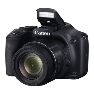 Canon PowerShot SX530 Digital Camera w/ 50X Optical Zoom - Wi-Fi & NFC Enabled Black - Used Canon