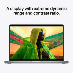 Apple MacBook Pro 14" Laptop 2021, M1 Pro, 512GB/1TB, Silver Travel Bundle - Reconditioned Apple
