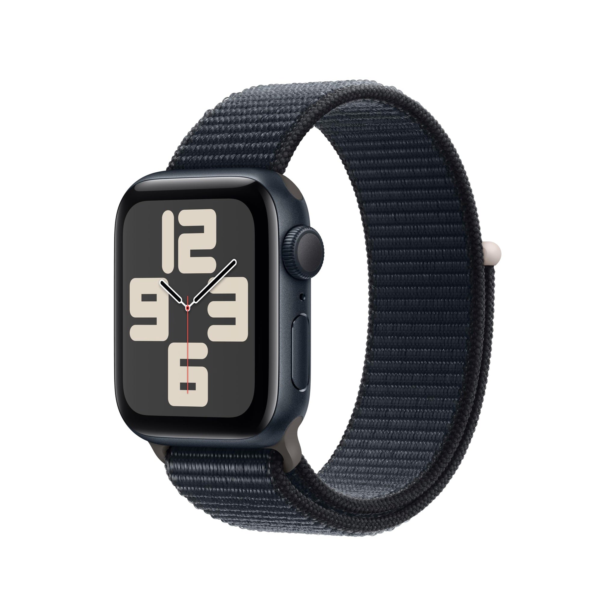 Apple Watch SE 2nd Gen GPS 40mm Smartwatch with Starlight Aluminum Case with Starlight Sport Band M/L. Fitness & Sleep Tracker, Crash Detection, Heart Rate Monitor