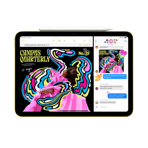 Apple iPad 11-inch: A16 chip, 11-inch Model, Liquid Retina Display, 128GB, Wi-Fi 6 + 5G Cellular, 12MP Front/12MP Back Camera, Touch ID, All-Day Battery Life - Blue Apple