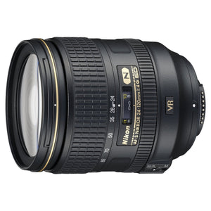 Nikon standard zoom lens AF-S NIKKOR 24-120mm f / 4G ED VR full size corresponding - Used Nikon