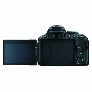 Nikon D5300 24.2 MP CMOS Digital SLR Camera with Built-in Wi-Fi and GPS Body Only Black - Refurbished - Used Nikon