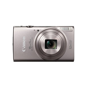 Canon PowerShot ELPH 360 HS Silver Digital Camera w/ 16 GB SD CARD - Used Canon