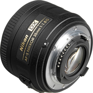 Nikon AF-S DX NIKKOR 35mm f/1.8G Lens with Auto Focus for Nikon DSLR Cameras - Used Nikon