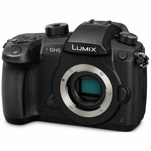 PANASONIC LUMIX GH5 Body 4K Mirrorless Camera, 20.3 Megapixels, Dual I.S. 2.0, 4K 422 10-bit, Full Size HDMI Out, 3 Inch - Reconditioned Panasonic