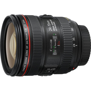 Canon EF 24-70mm f/4L is USM Lens Japan Import-No Warranty - Used Canon