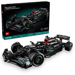 LEGO Technic Mercedes-AMG F1 W14 E Performance Model Car Kits - Formula 1 Building Sets for Adults, Ages 18+ - Gift for Men & Women - Race Car W/Realistic Details - 42171