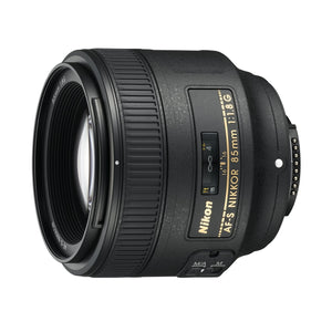Nikon AF S NIKKOR 85mm f/1.8G Fixed Lens with Auto Focus for Nikon DSLR Cameras - Used Nikon