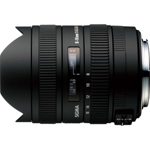 Sigma 8-16mm f/4.5-5.6 DC HSM FLD AF Ultra Wide Zoom Lens for APS-C sized Canon Digital DSLR Camera Sigma