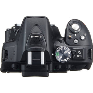Nikon D5300 24.2MP DSLR Digital Camera Body Only - Black - Imported Model - Used Nikon