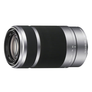 SONY SEL55210 55-210mm f/4.5-6.3 Aspherical IS OSS Lens Silver - Used Sony