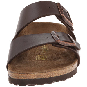 Birkenstock Arizona, Dark Brown Birko-Flor, Women's 6-6.5 Regular Birkenstock