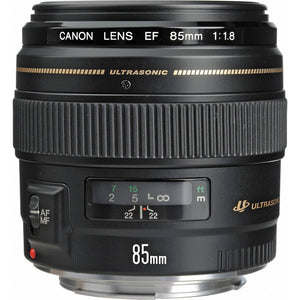 Canon 85MM F1.8 USM 58MM Camera Lens + Cleaning Kit Canon