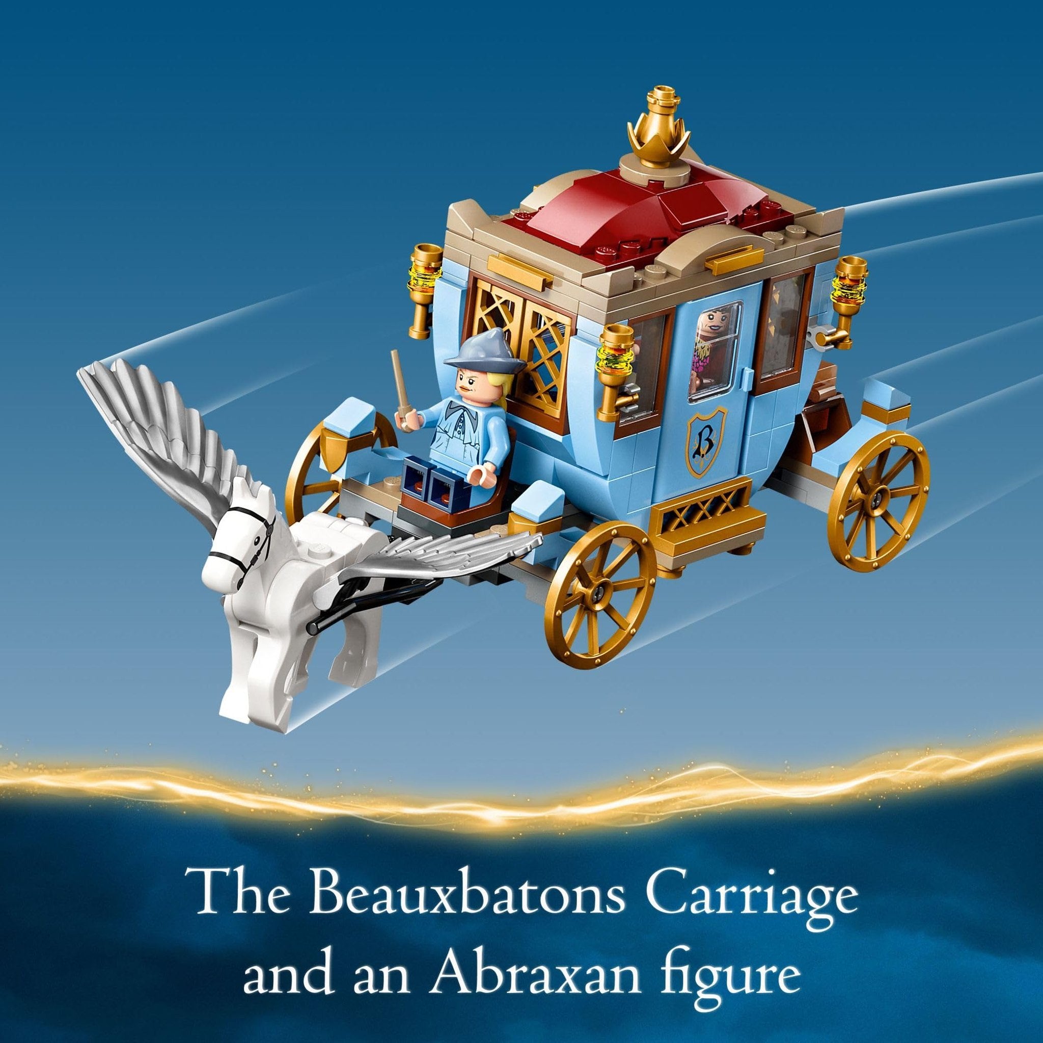 LEGO Harry Potter Triwizard Tournament: The Arrival, Harry Potter Collectible with Beauxbatons Carriage and Durmstrang Ship, Magical Gift for Boys & Girls, Harry Potter Toy for 10 Year Old Kids, 76440