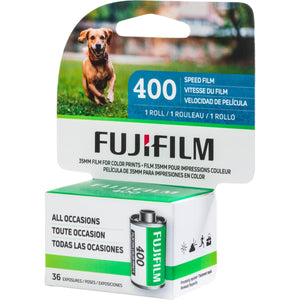 Fujifilm 600022184 400 Color Negative Film 35mm Roll Film, 36 Exposures Fujifilm