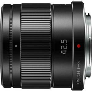 Panasonic LUMIX G LENS, 42.5MM, F1.7 ASPH., MIRRORLESS MICRO FOUR THIRDS, POWER OPTICAL I.S., H-HS043K USA BLACK - Reconditioned Panasonic
