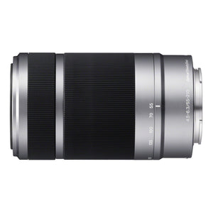 SONY SEL55210 55-210mm f/4.5-6.3 Aspherical IS OSS Lens Silver - Used Sony