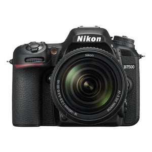 Nikon D7500 20.9MP DSLR Camera with AF-S DX NIKKOR 18-140mm f/3.5-5.6G ED VR Lens, Black - Used Nikon
