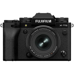 Fujifilm X-T5 Mirrorless Digital Camera XF16-50mmF2.8-4.8 R LM WR Lens Kit - Black Fujifilm
