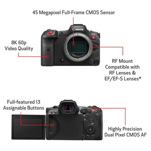 Canon EOS R5 C Mirrorless Digital Cinema Camera Body - Reconditioned Canon