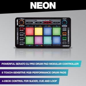 Reloop Neon USB Modular Pad Controller for Serato DJ Reloop
