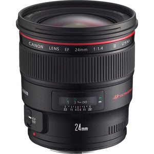 Canon 24mm f/1.4 EF L II USM Lens with Case - Used Canon