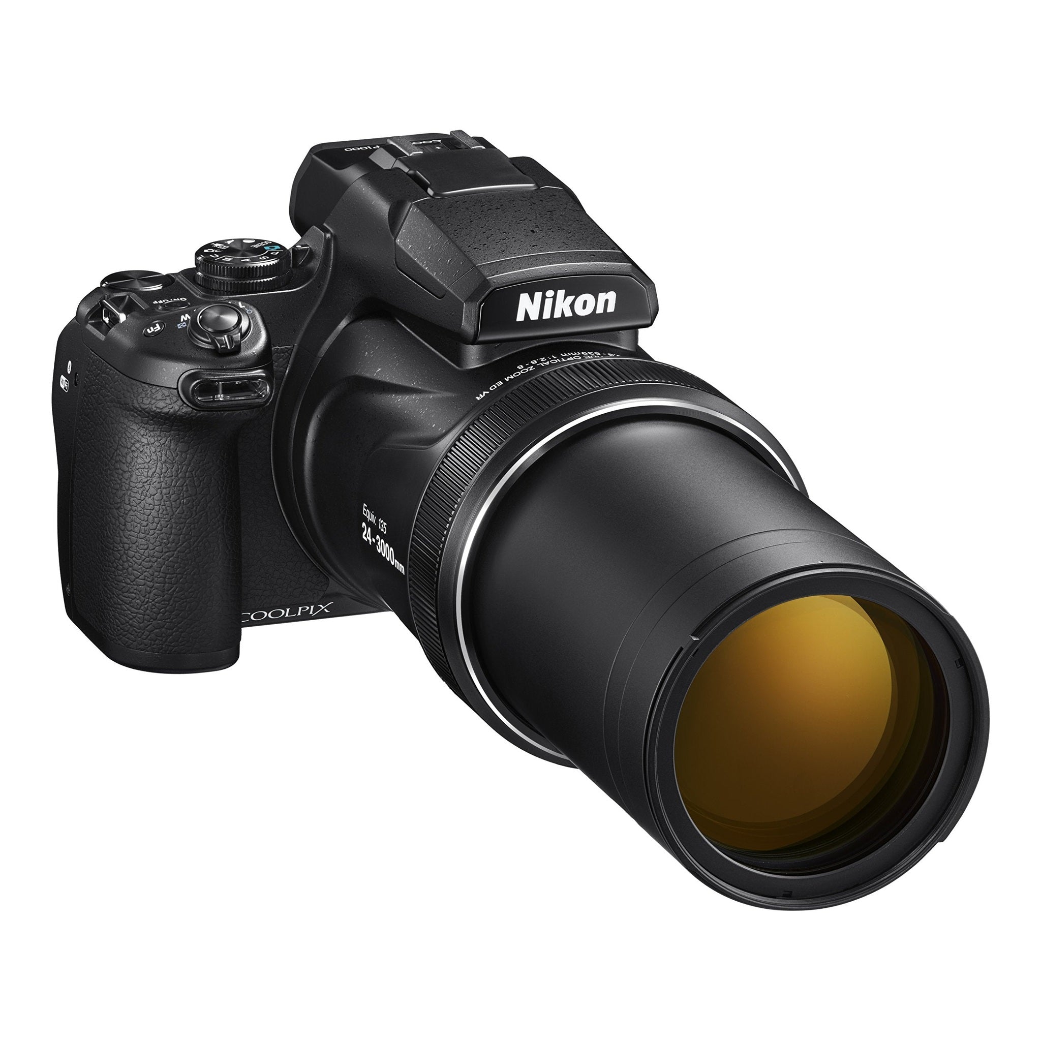 Nikon COOLPIX P1000 16.7 Digital Camera with 3.2" LCD, Black Nikon