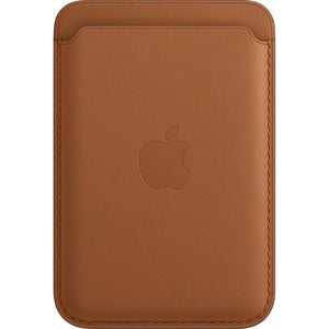 Apple Leather Wallet with MagSafe for iPhone - Saddle Brown Previous Version, Without Find My