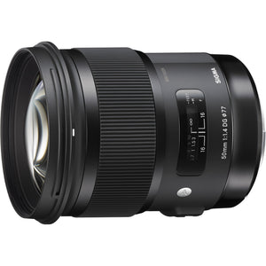 Sigma 50mm F1.4 ART DG HSM Lens for Sony A - Reconditioned Sigma